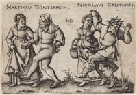 KG 00656
<br/>
November en december (boerenbruiloft/ de maanden)
<br/>
<em>Beham, Hans Sebald (1500 - 1550)</em>